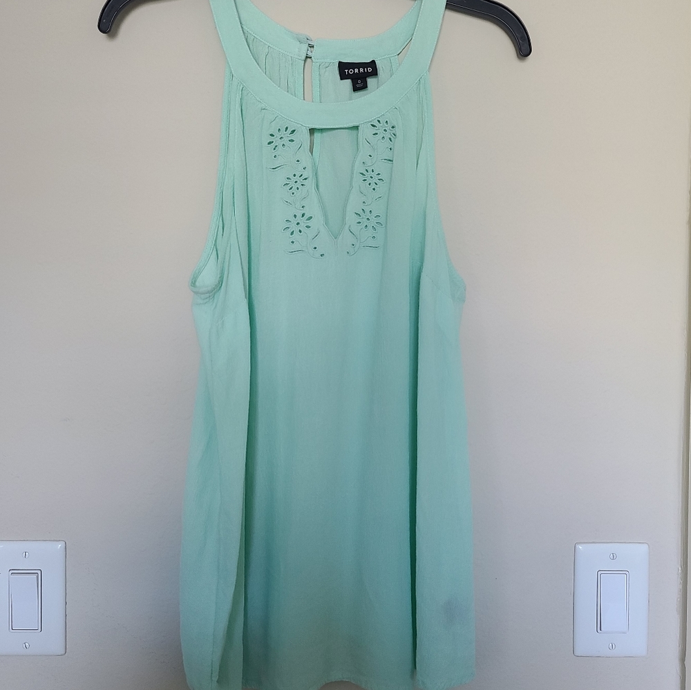Mint Green Torrid Top